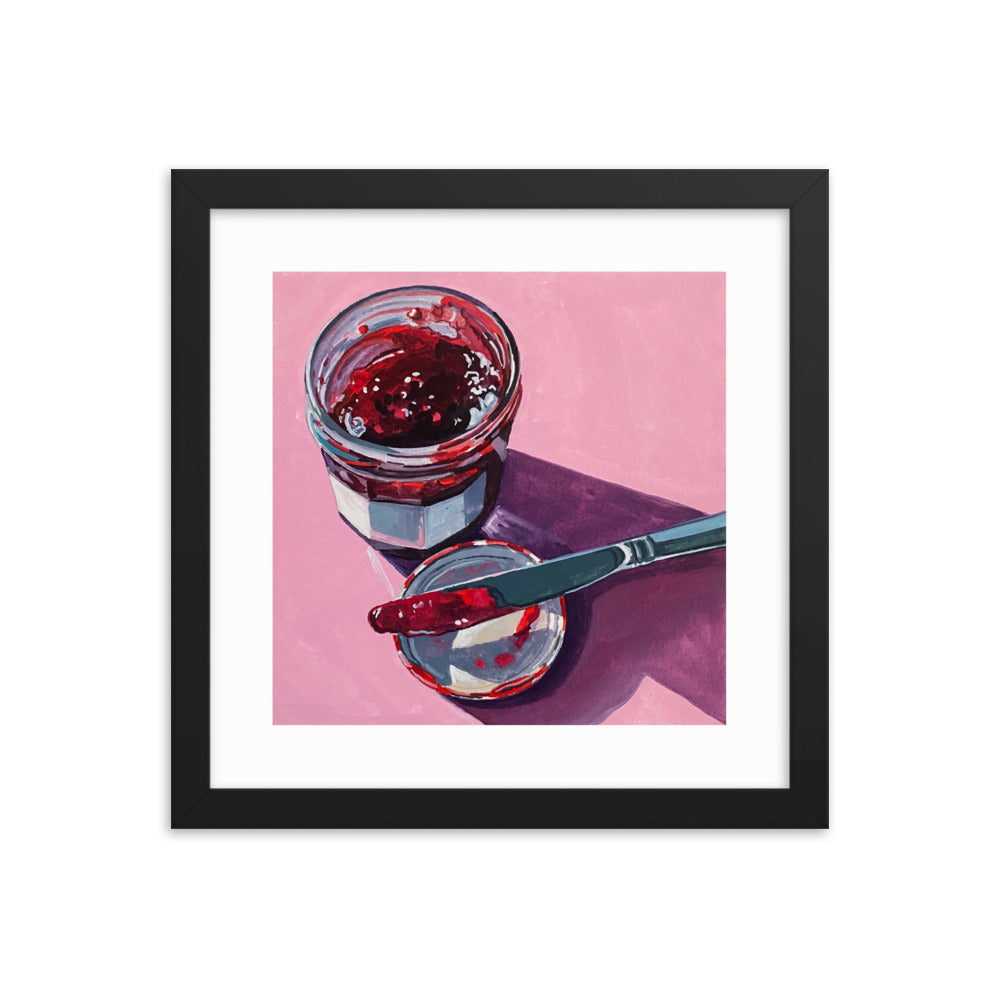 Jar of Jam Framed Print