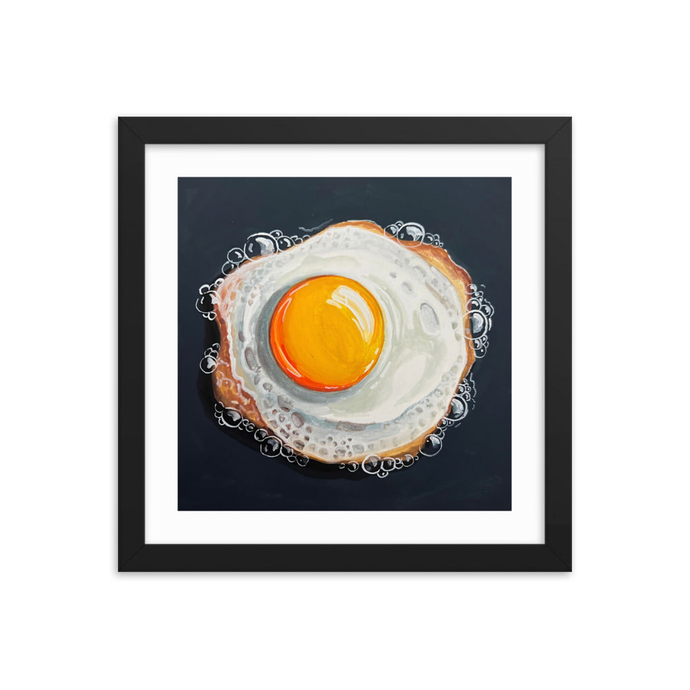 Fried Egg Framed Print