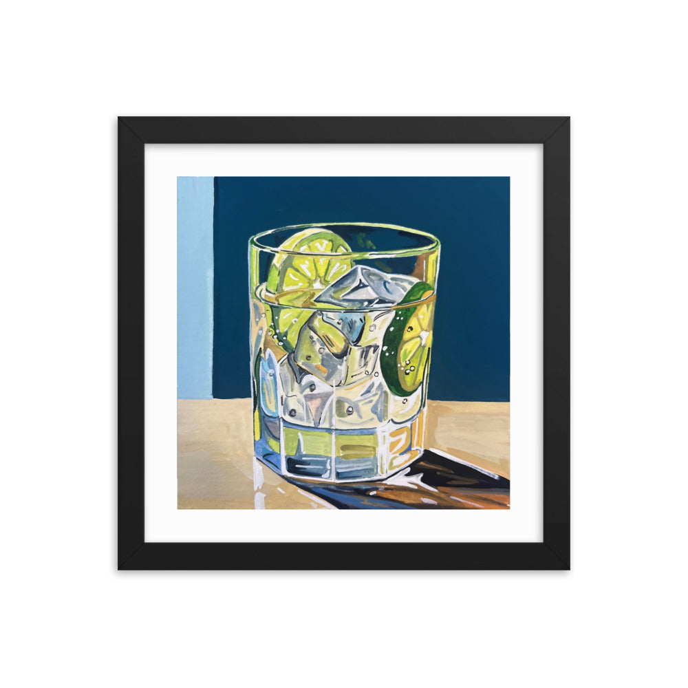 Gin and Tonic Framed Print