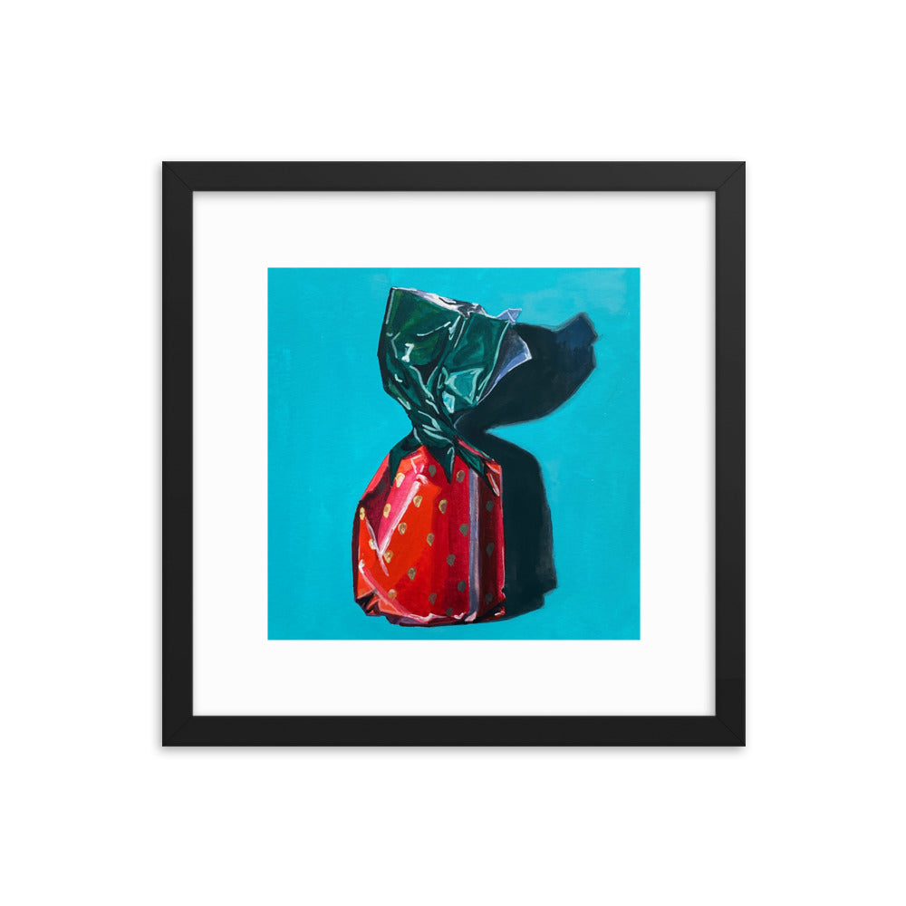 Strawberry Candy Framed Print