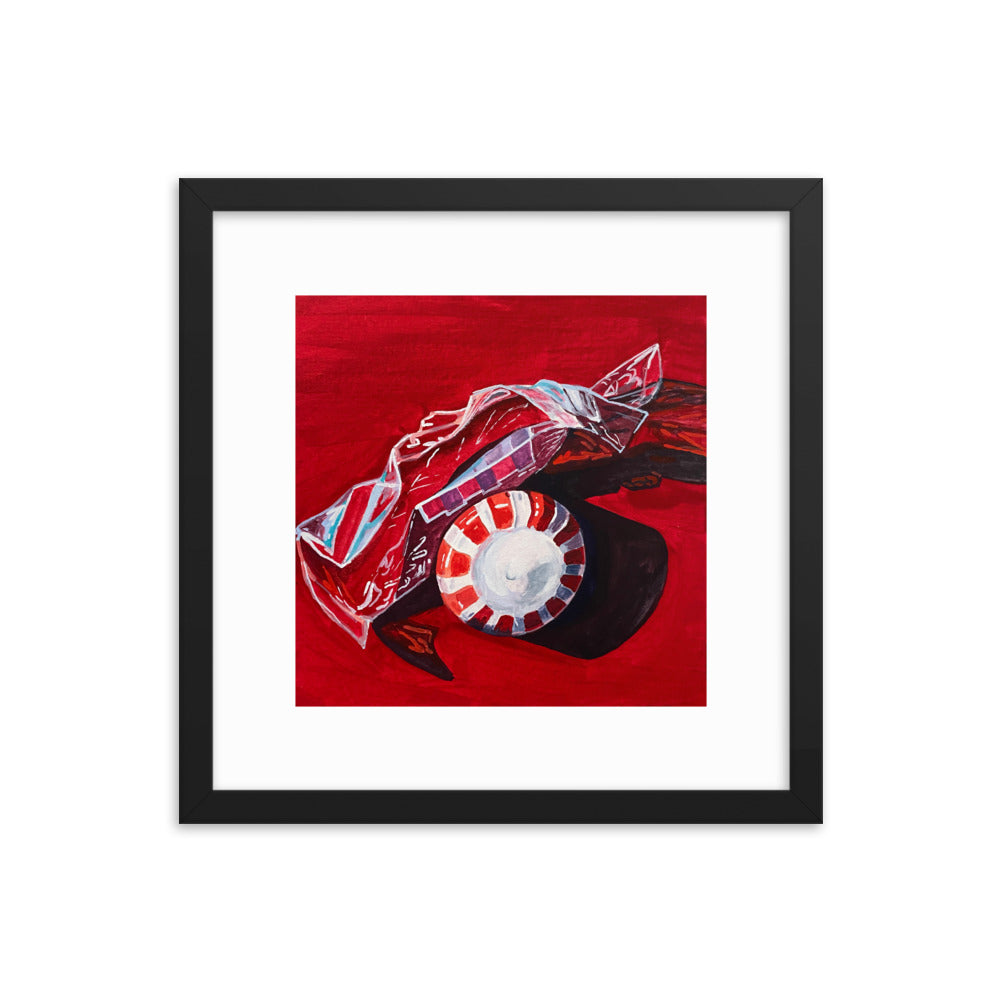 Peppermint Framed Print