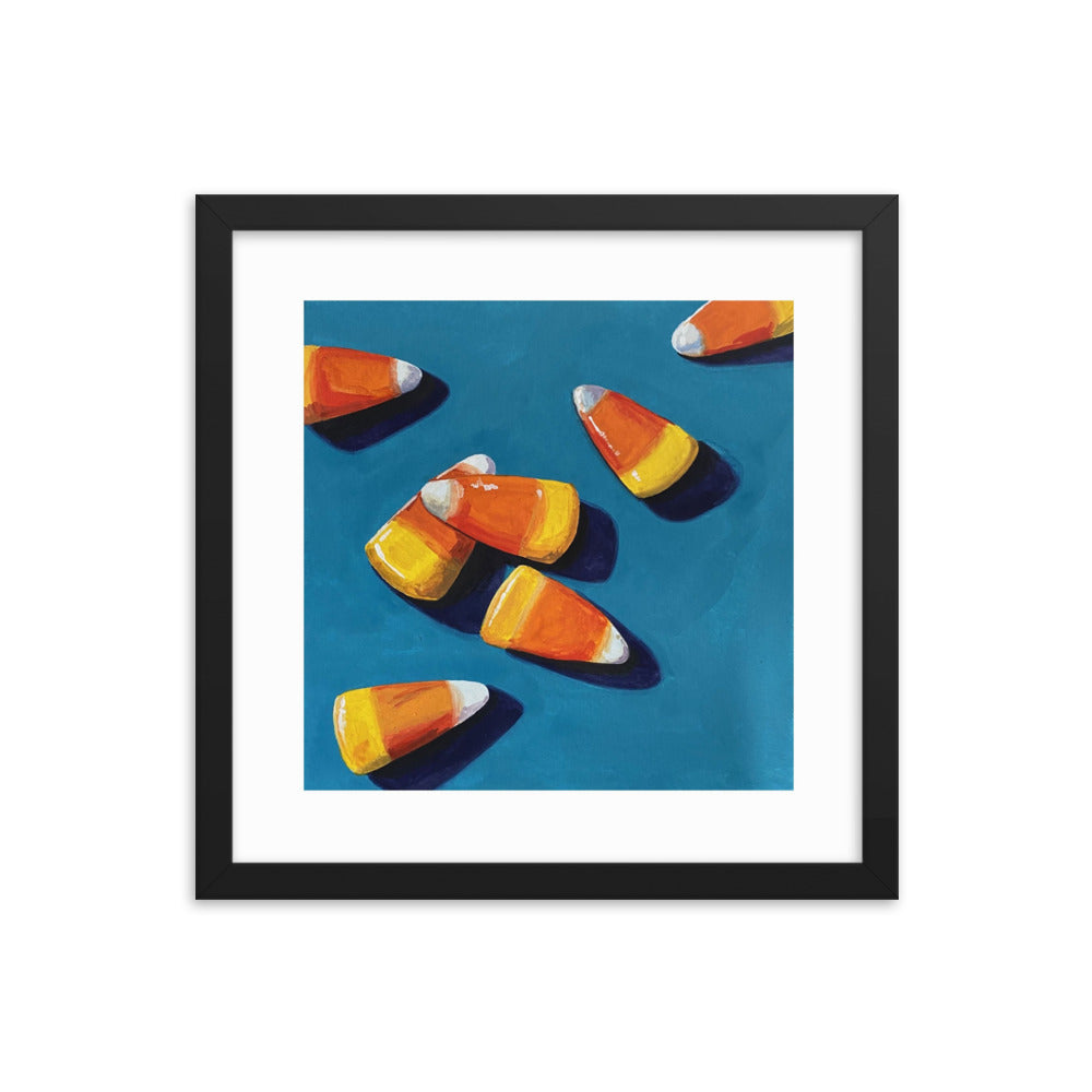 Candy Corn Framed Print