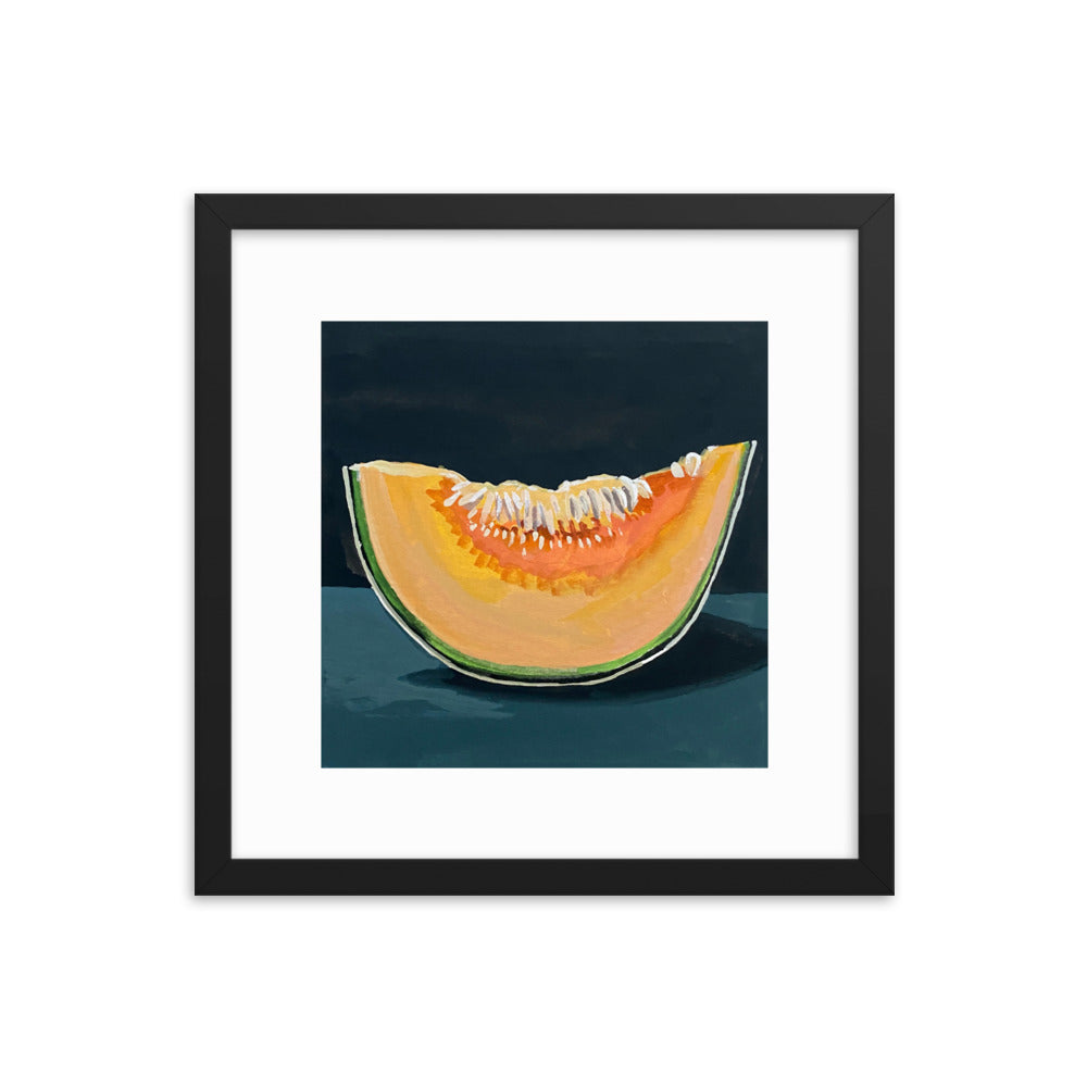 Cantaloupe Framed Print