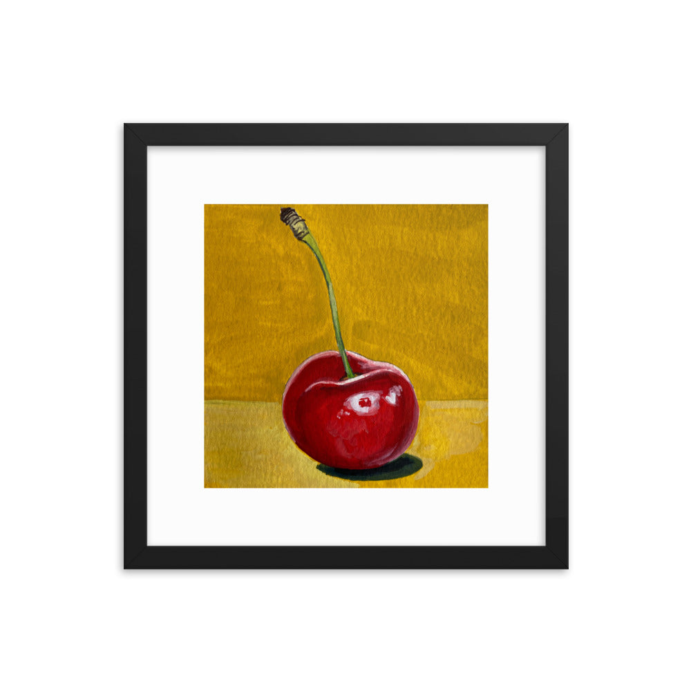 Cherry Framed Print
