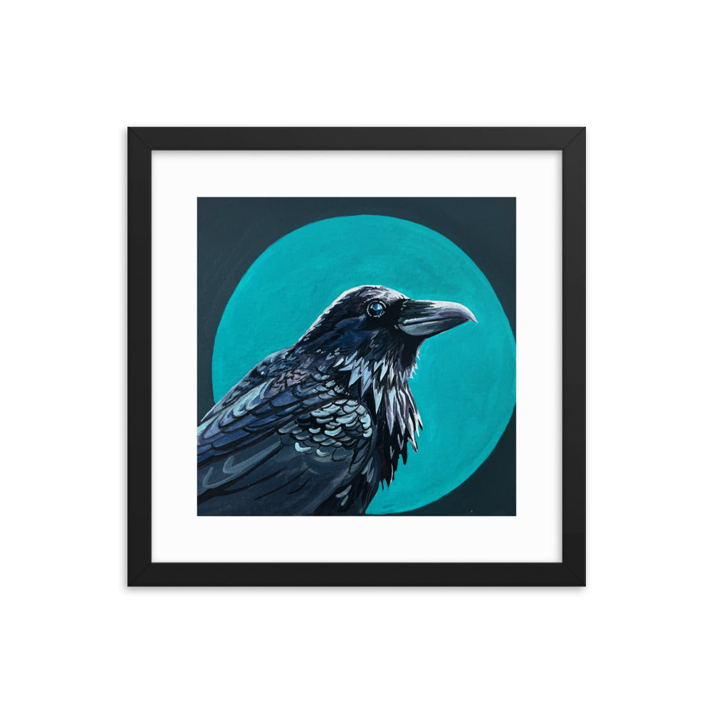 Crow Framed Print