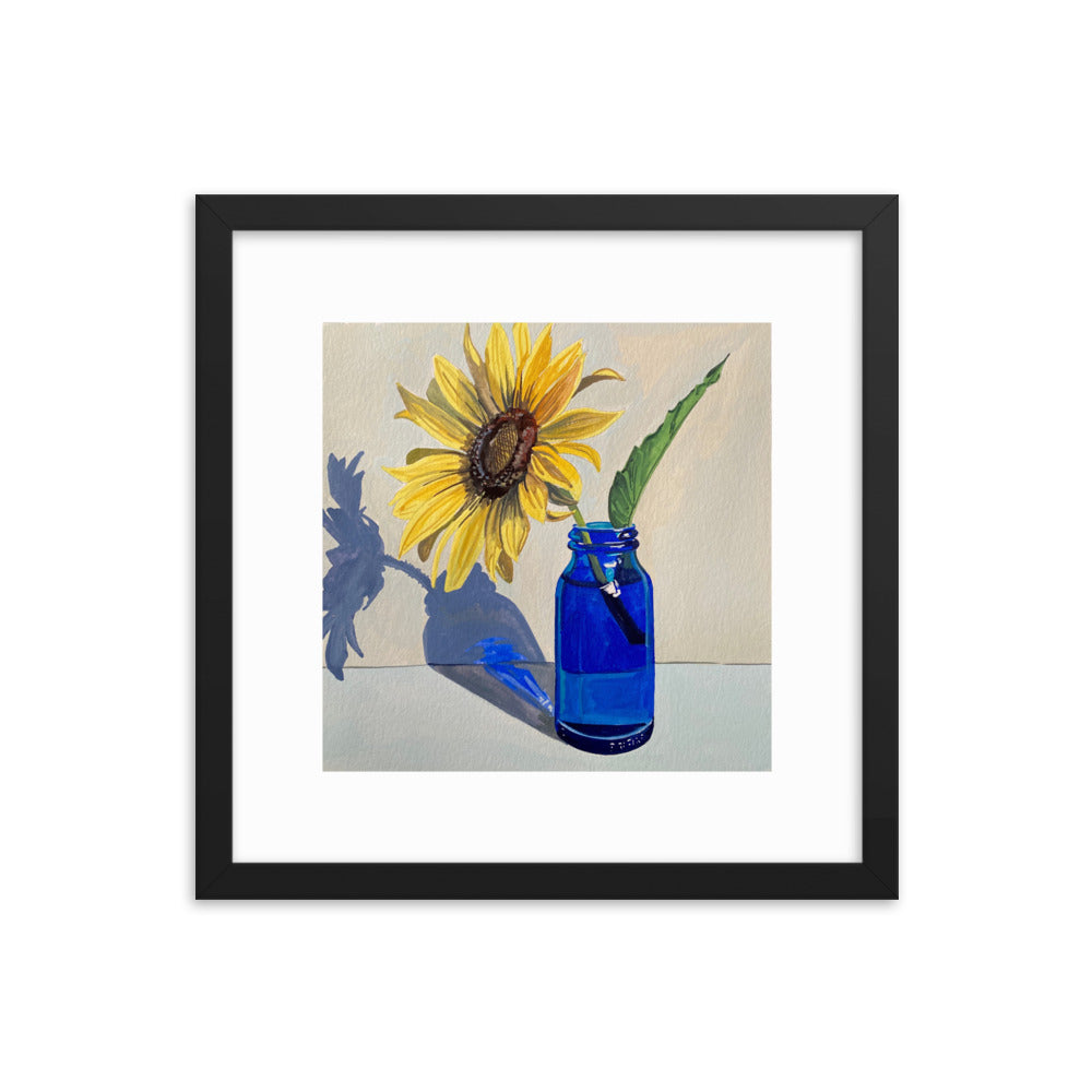 Sunflower Framed Print