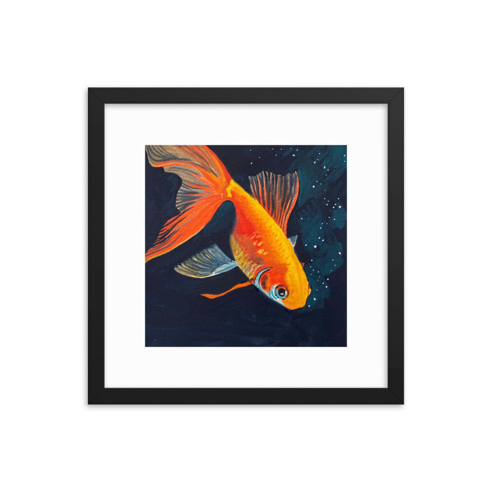 Goldfish Framed Print