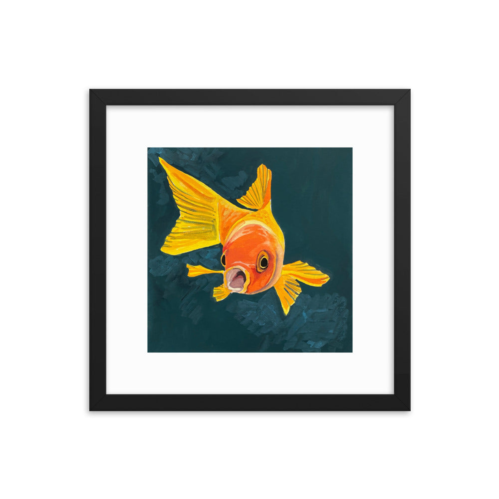 Goldfish Framed Print