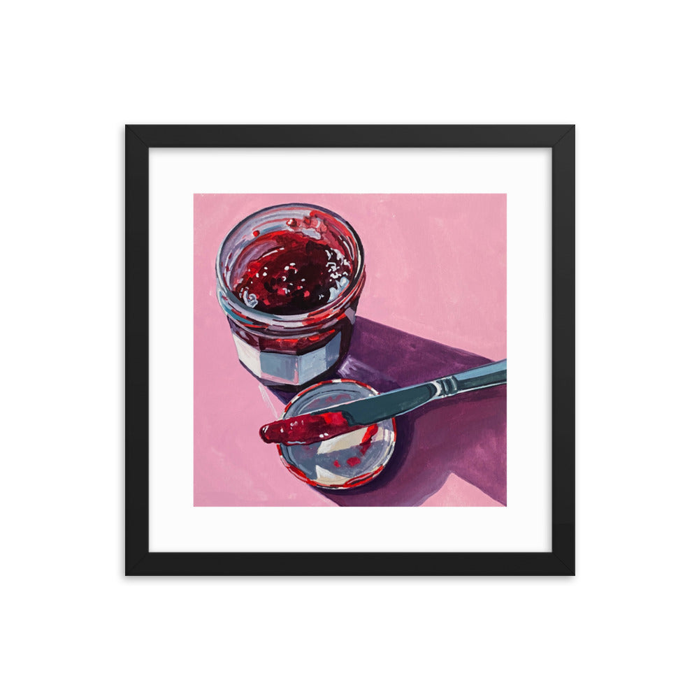 Jar of Jam Framed Print