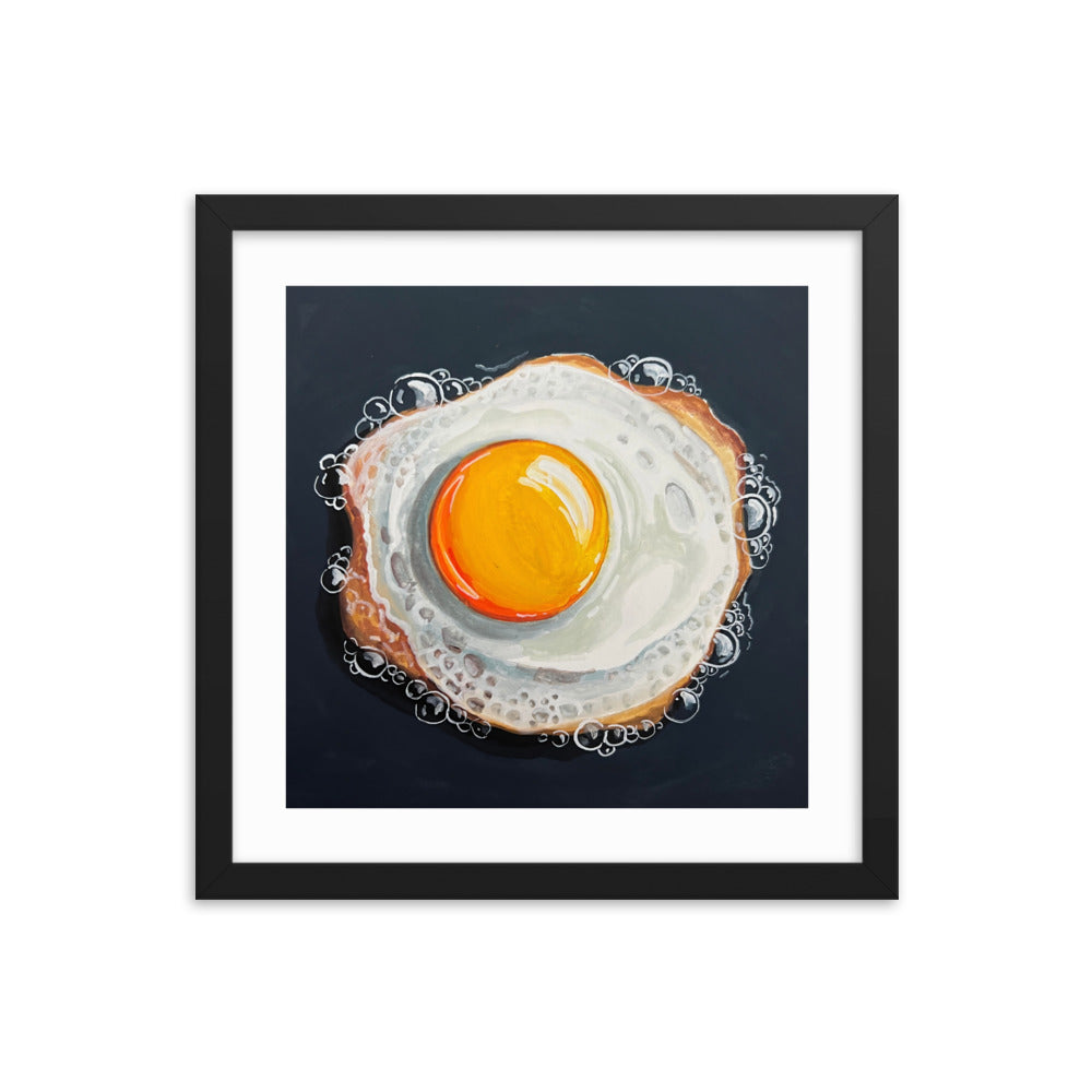 Fried Egg Framed Print
