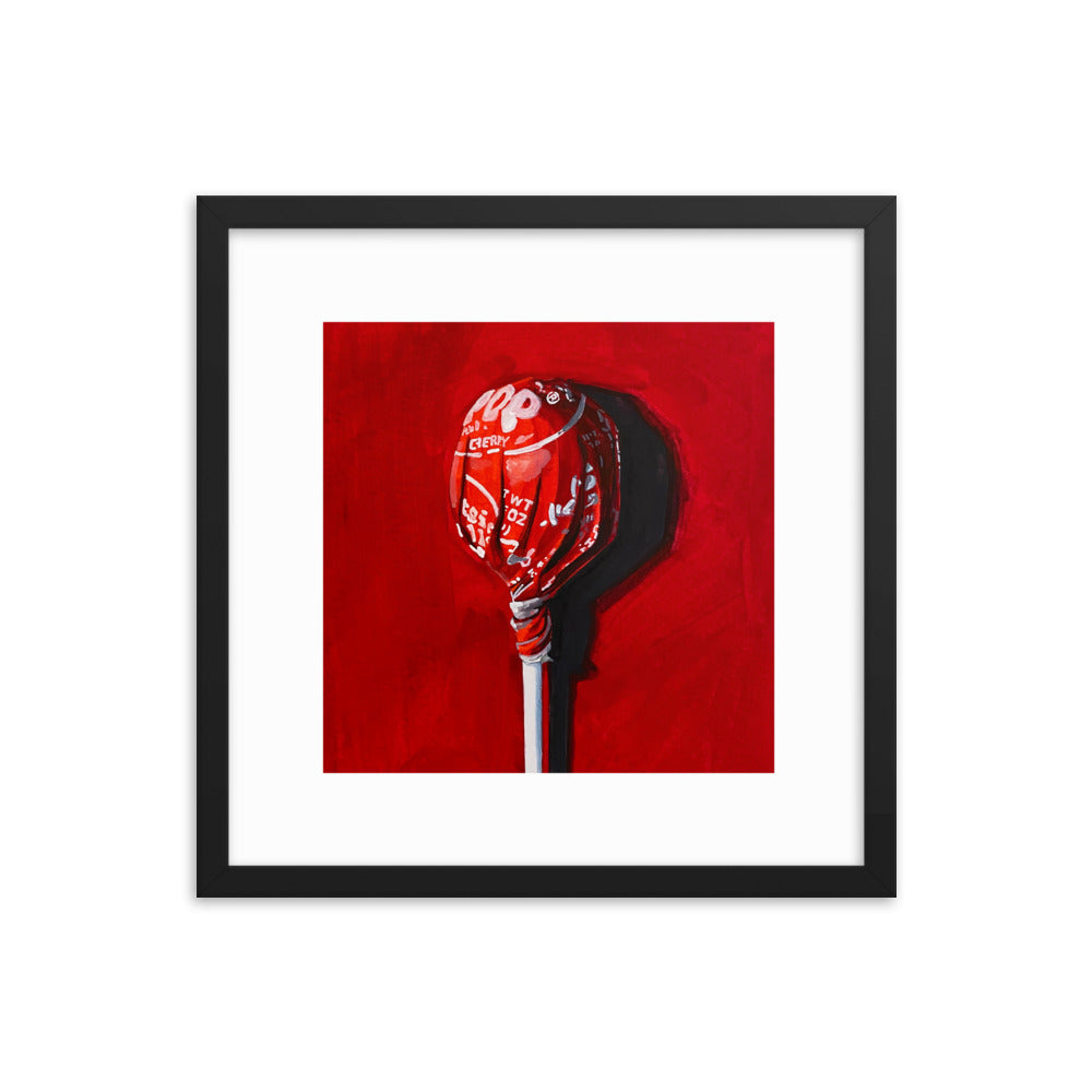 Tootsie Pop Framed Print