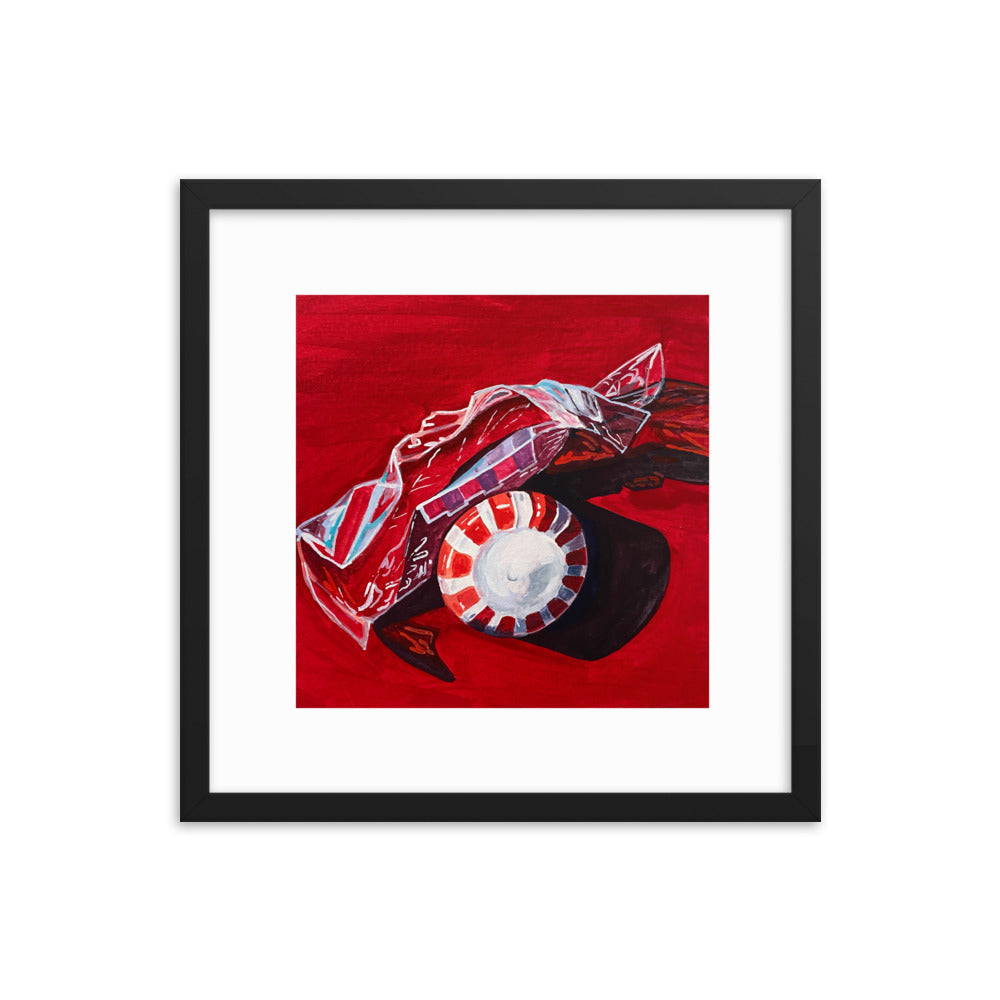 Peppermint Framed Print