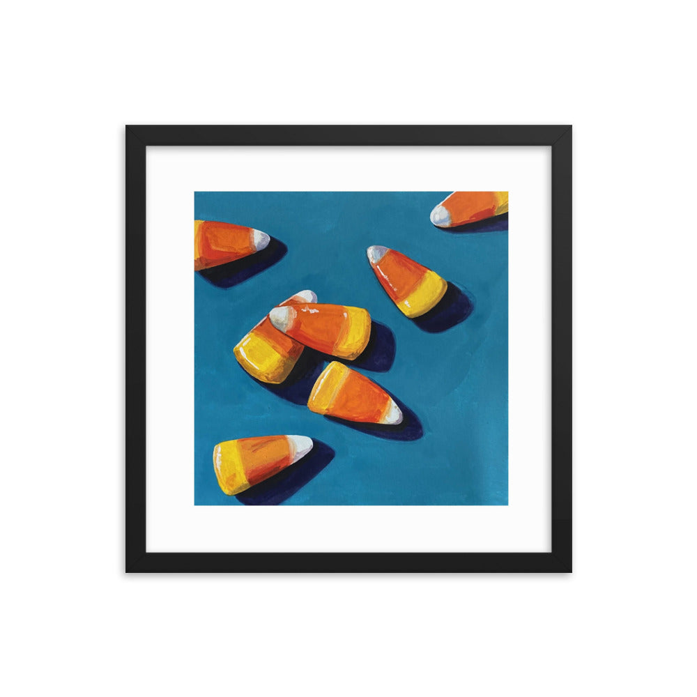 Candy Corn Framed Print