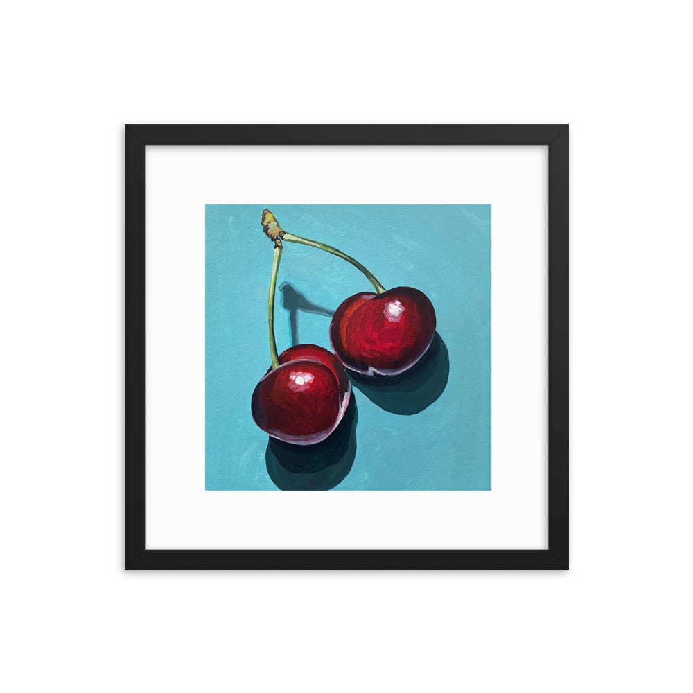 Cherries Framed Print