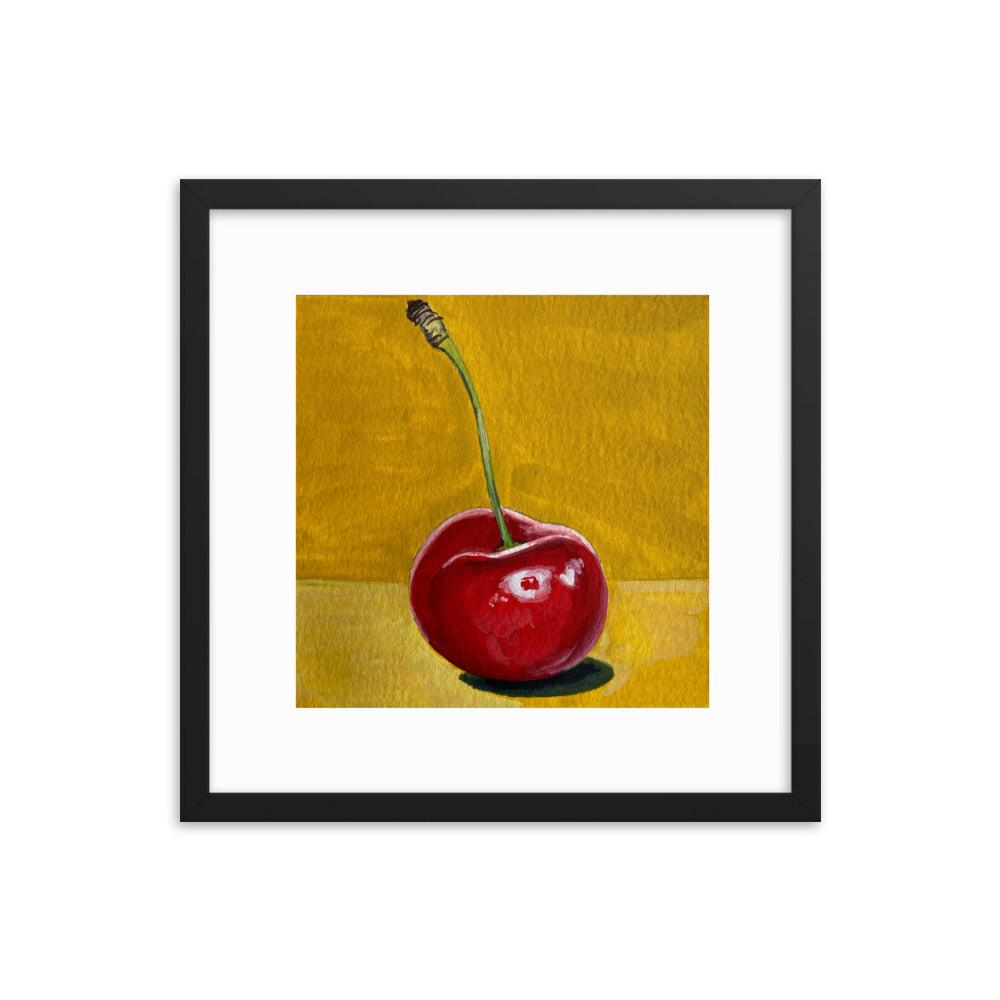 Cherry Framed Print