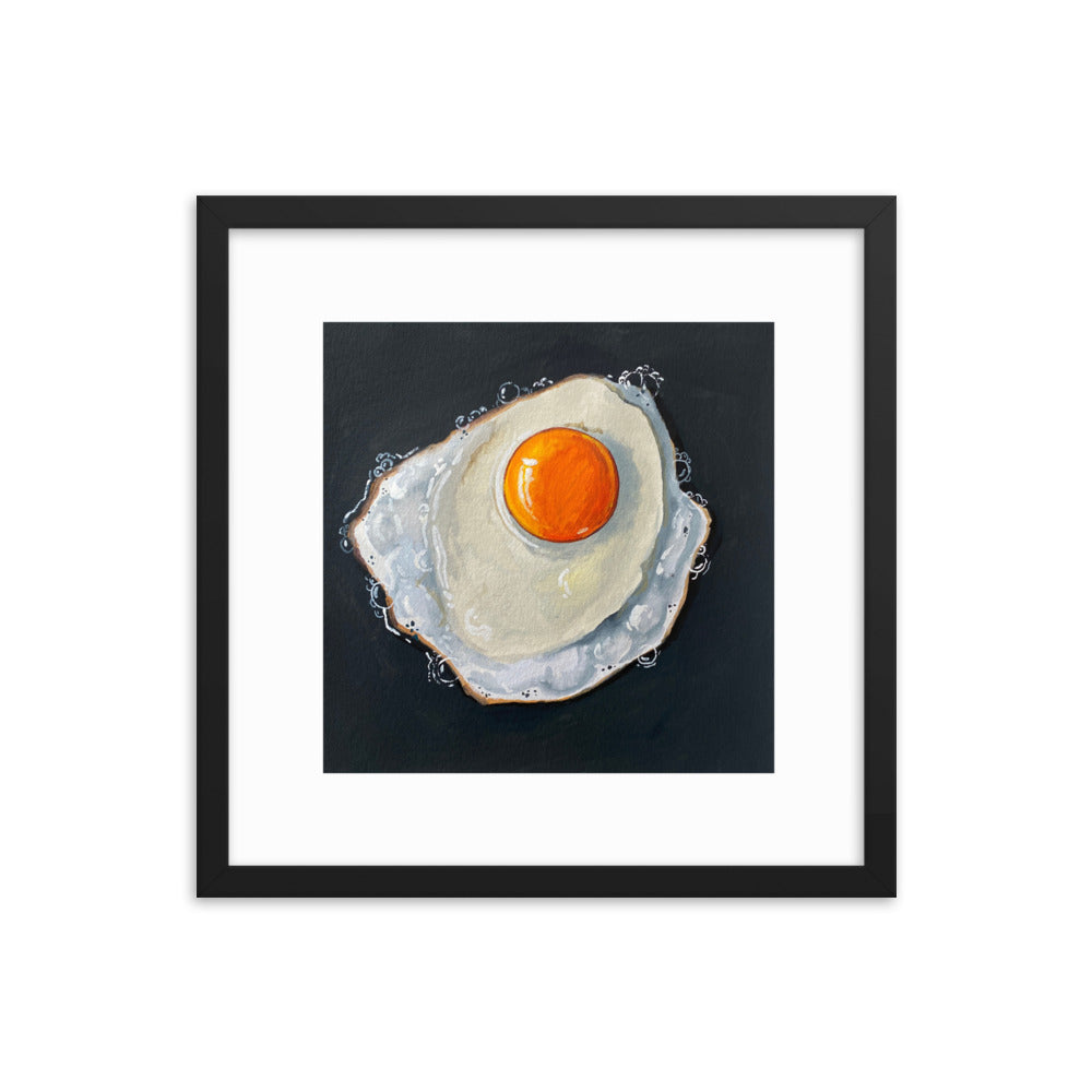 Fried Egg Framed Print