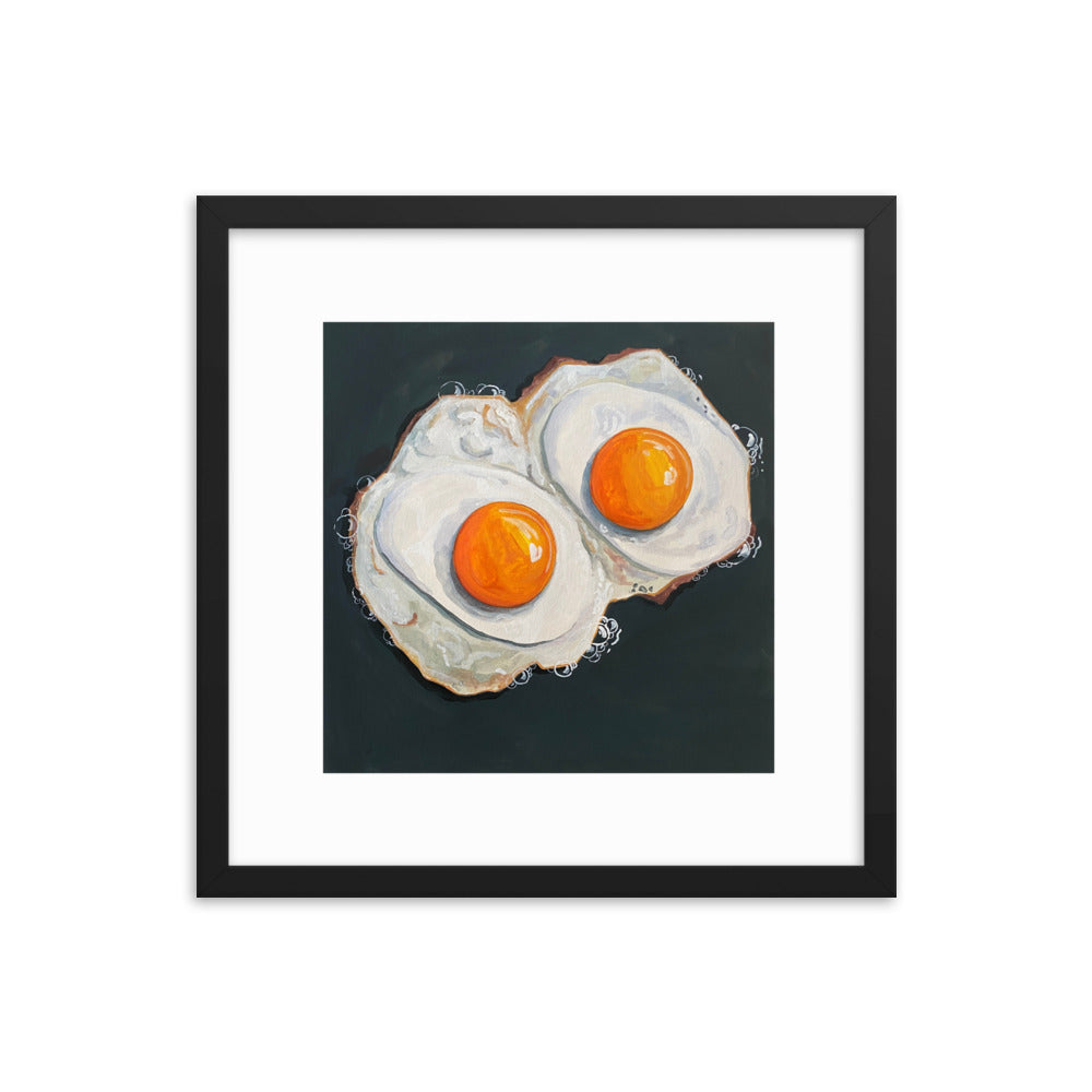 Fried Eggs Framed Print