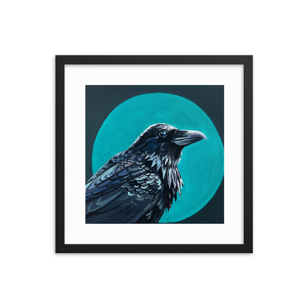 Crow Framed Print