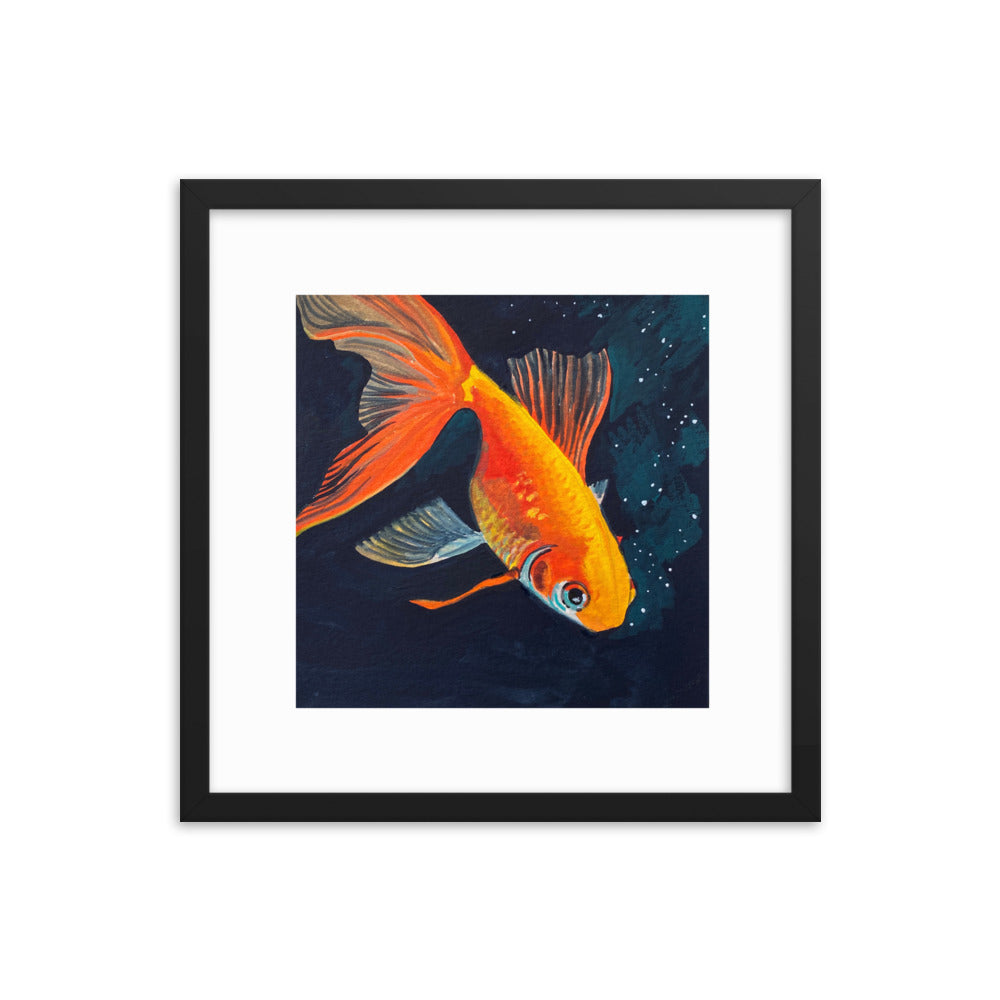 Goldfish Framed Print