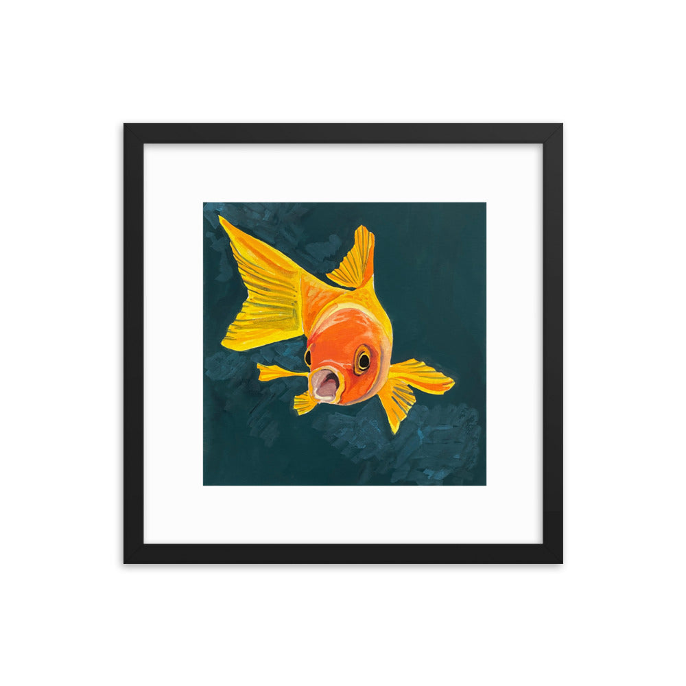 Goldfish Framed Print