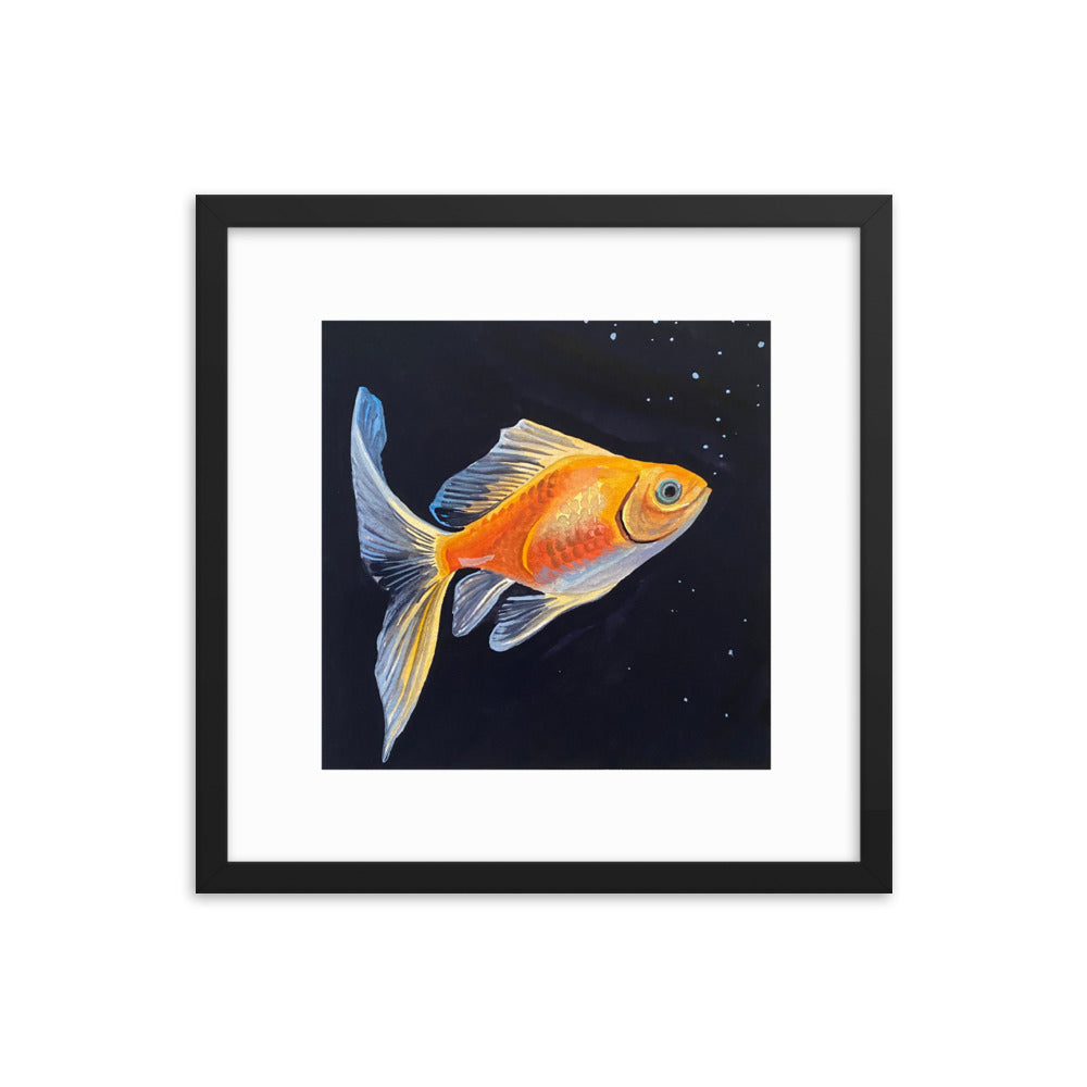 Goldfish Framed Print