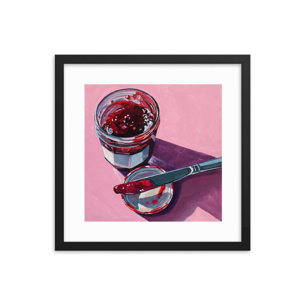 Jar of Jam Framed Print