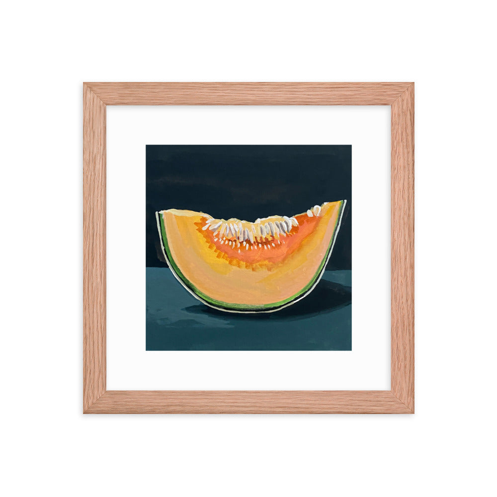Cantaloupe Framed Print