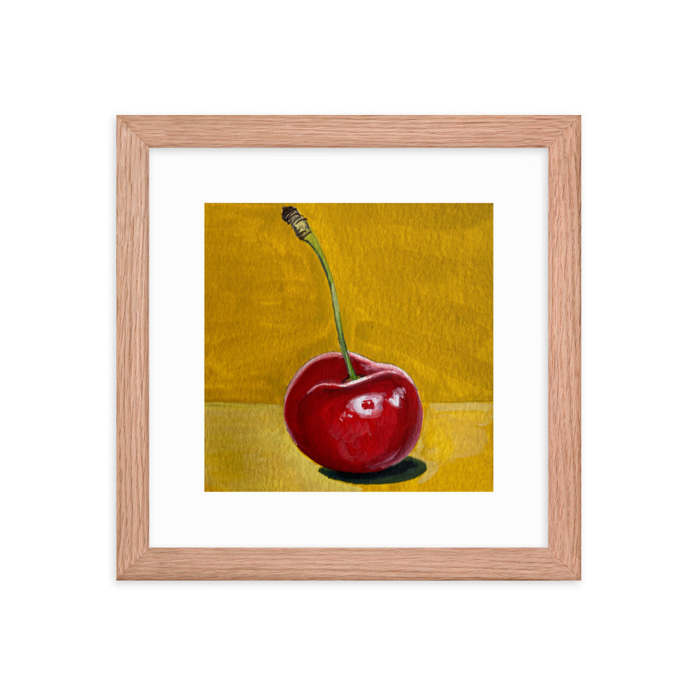 Cherry Framed Print