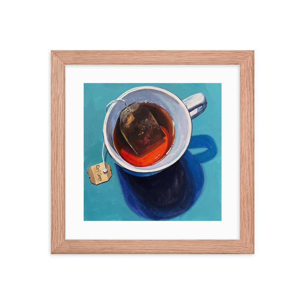 Earl Grey Tea Framed Print