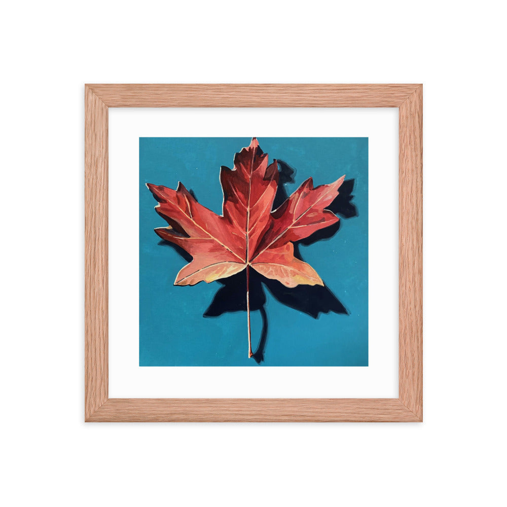 Fall Leaf Framed Print