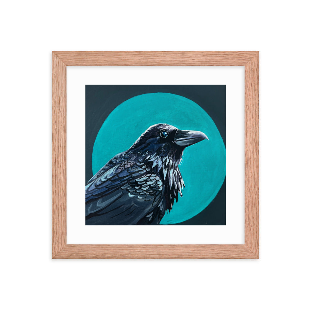 Crow Framed Print