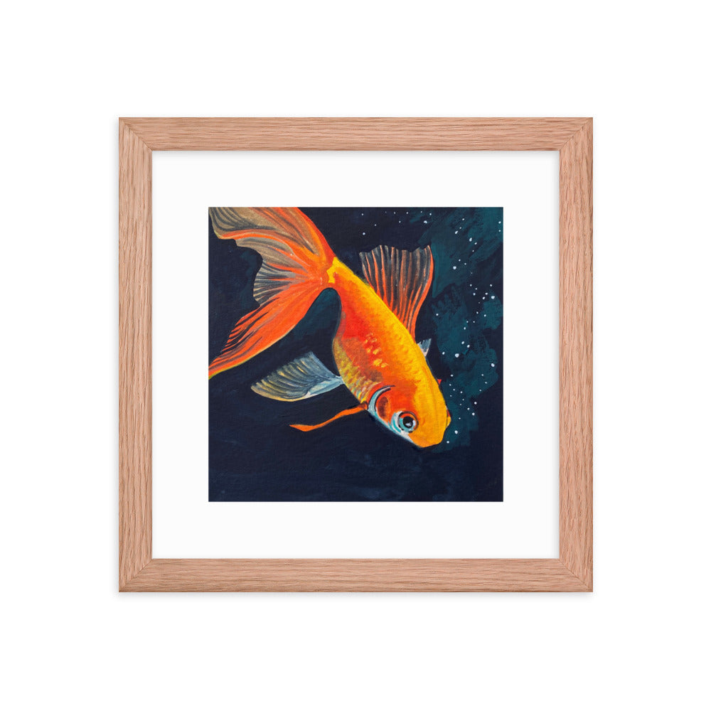 Goldfish Framed Print