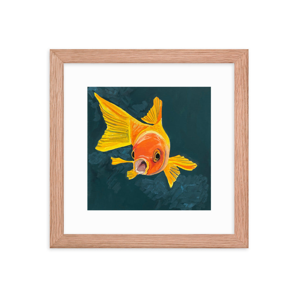 Goldfish Framed Print