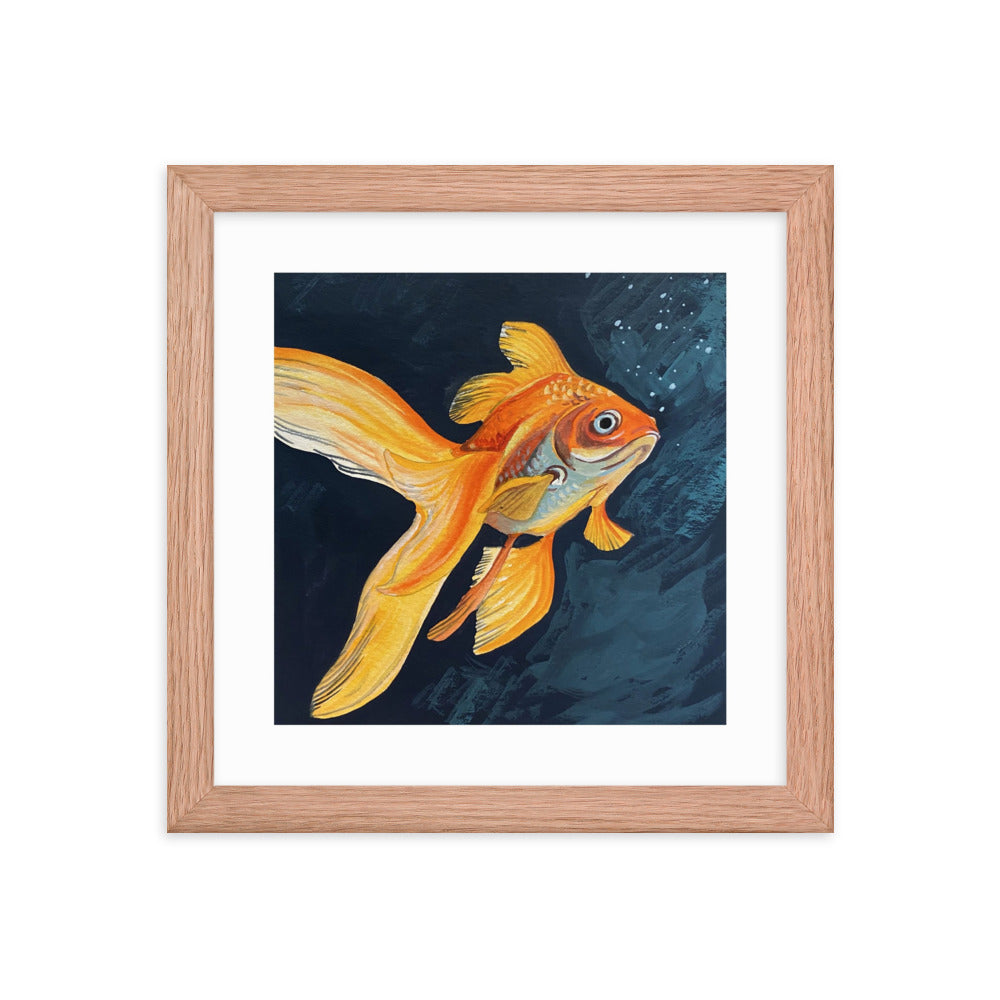 Goldfish Framed Print
