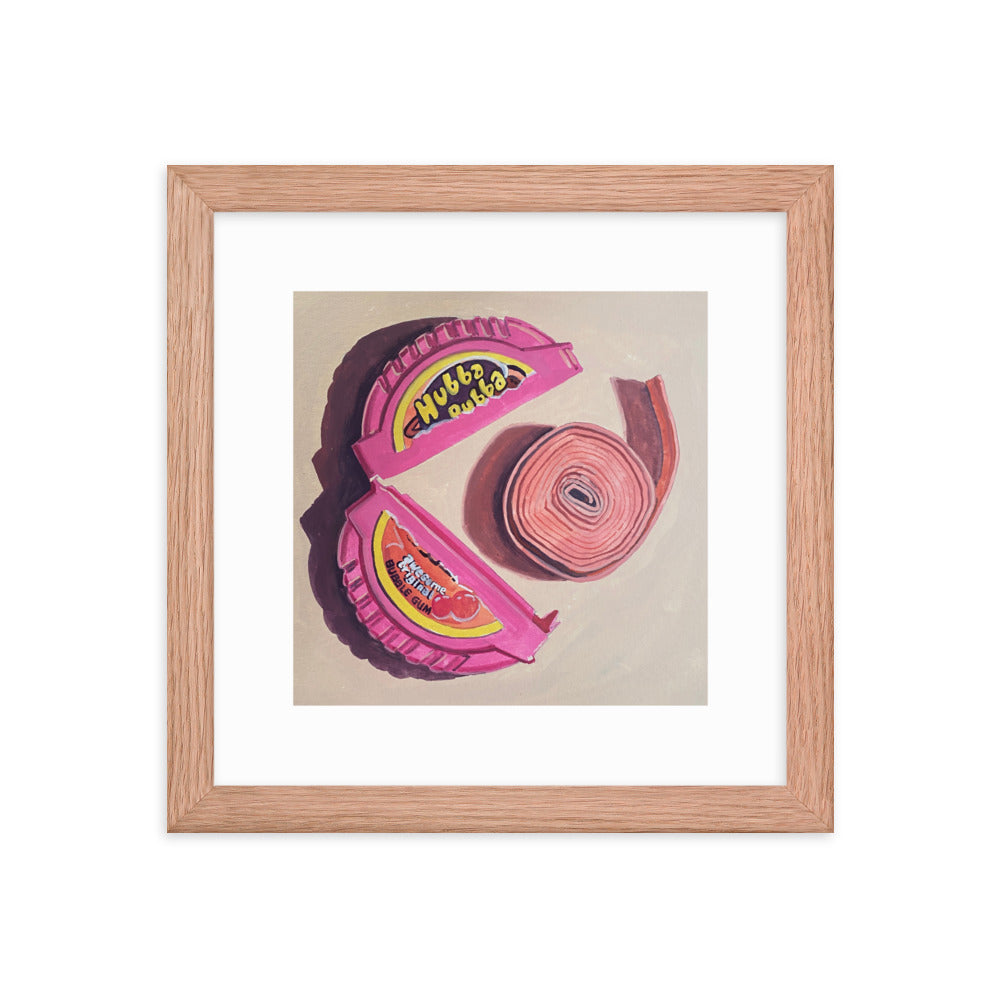 Hubba Bubba Framed Print