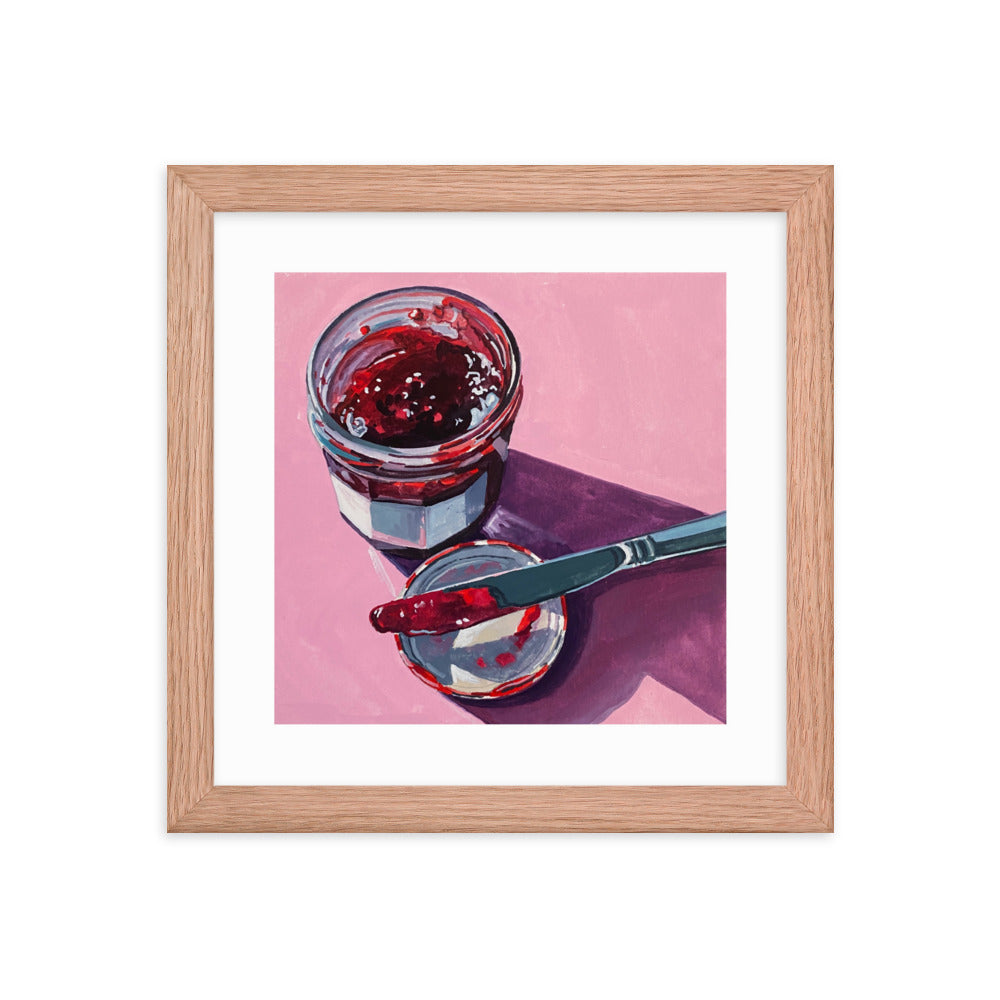 Jar of Jam Framed Print