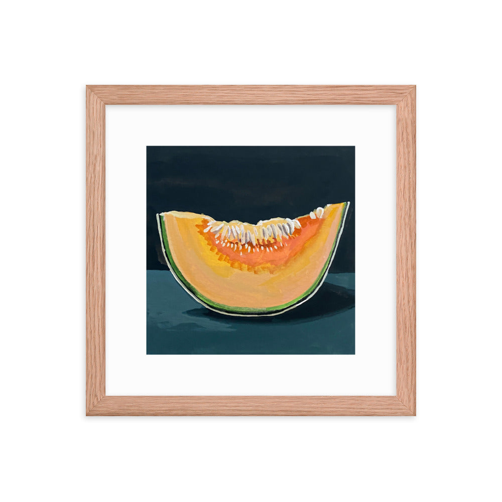 Cantaloupe Framed Print