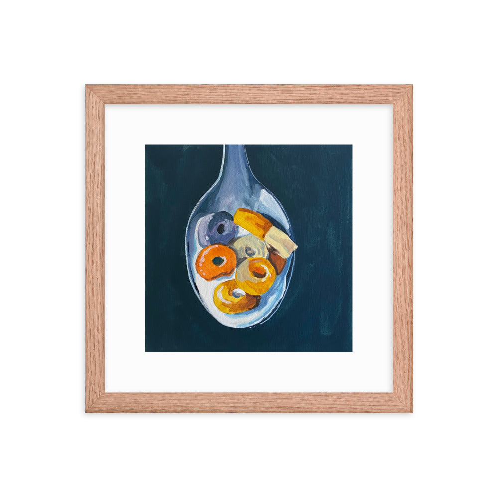 Cereal Framed Print