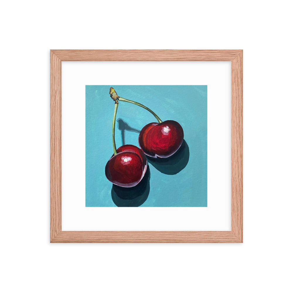 Cherries Framed Print