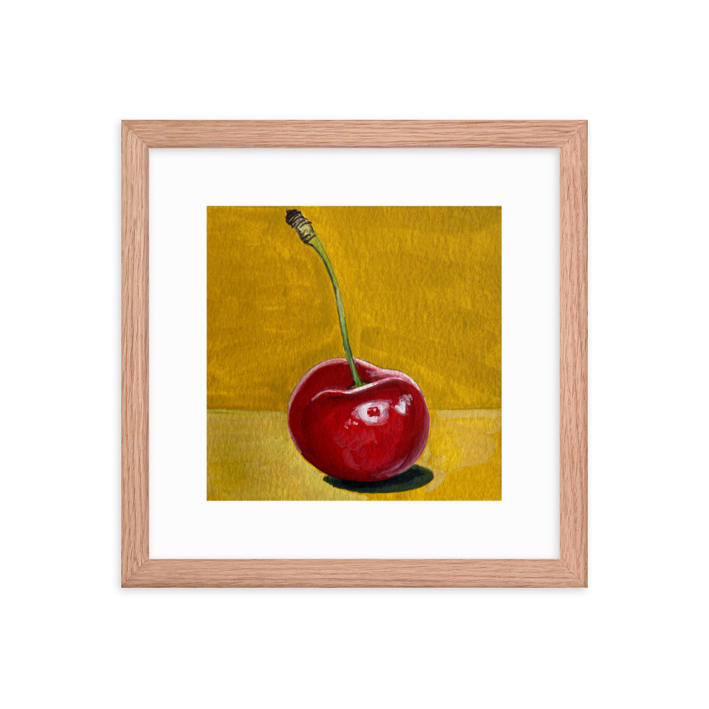 Cherry Framed Print