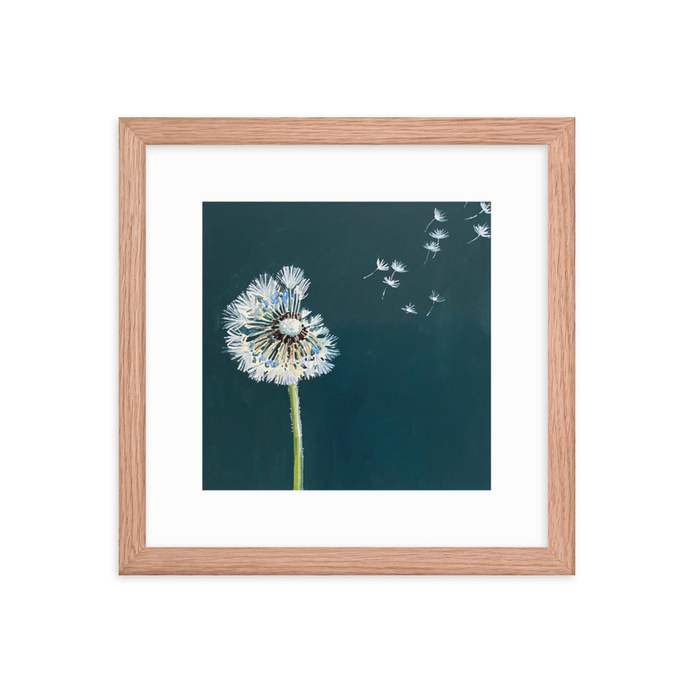 Dandelion Framed Print