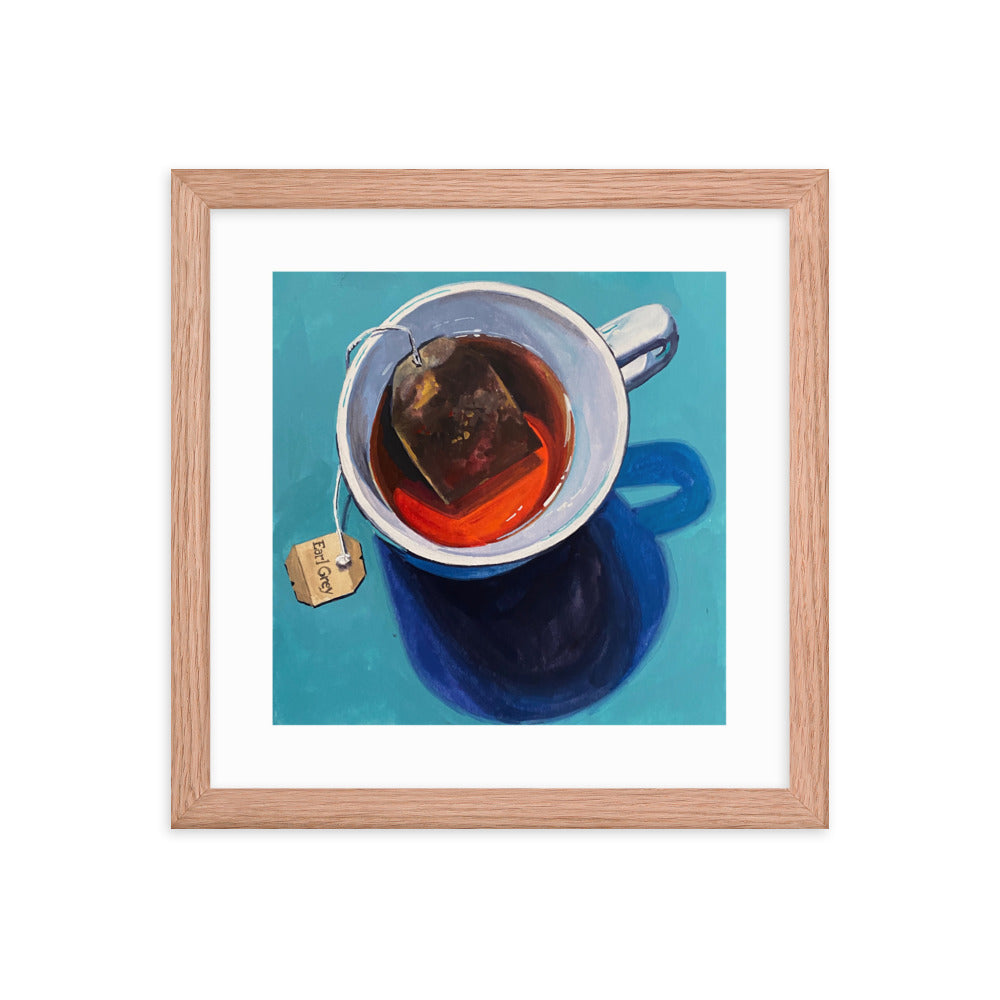Earl Grey Tea Framed Print