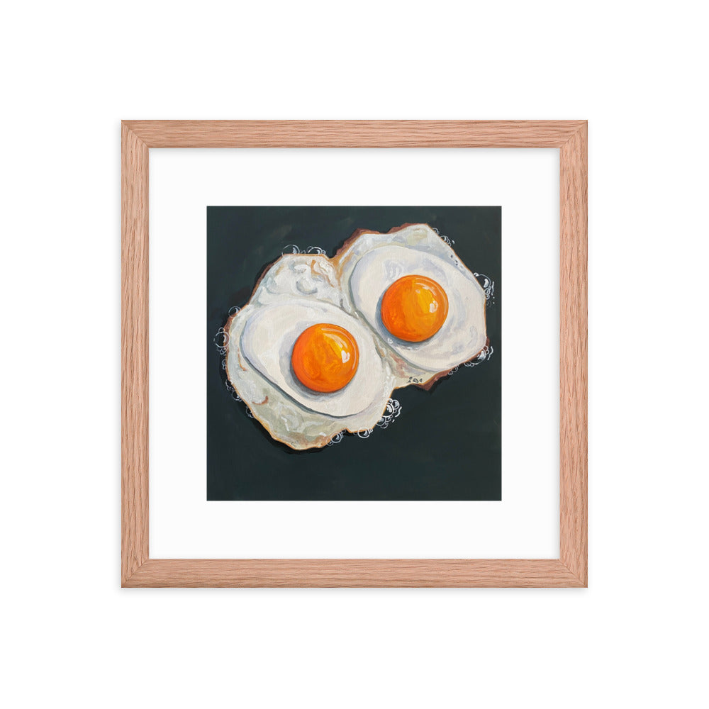 Fried Eggs Framed Print