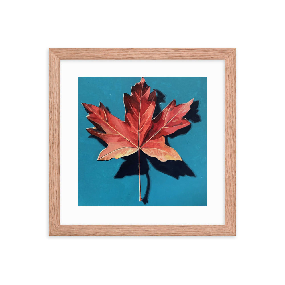 Fall Leaf Framed Print