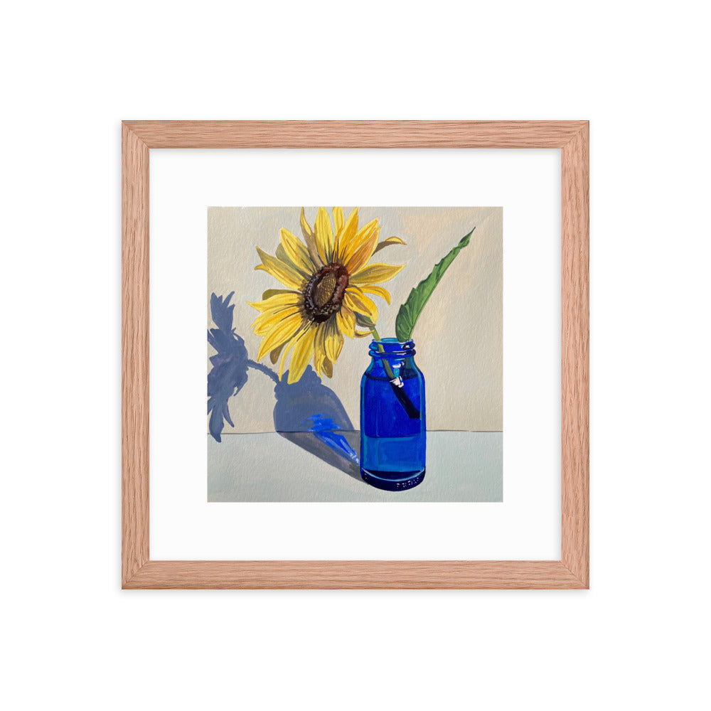 Sunflower Framed Print