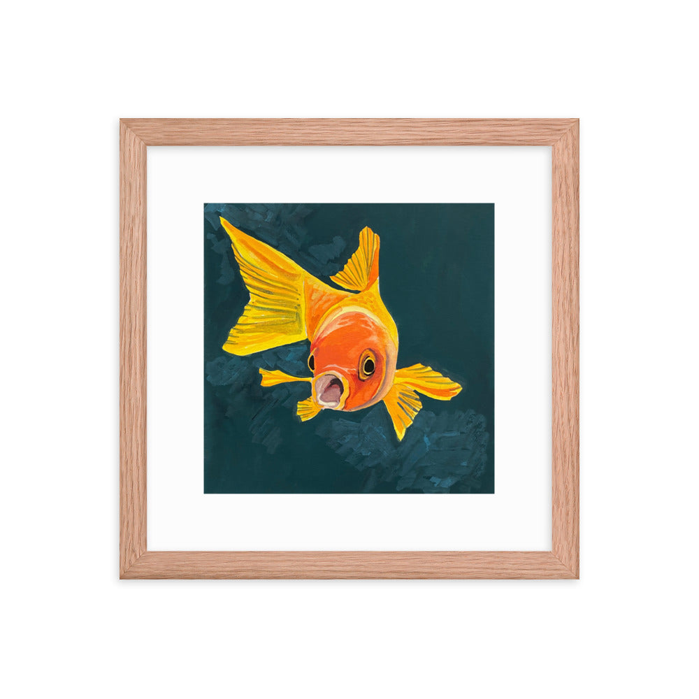 Goldfish Framed Print