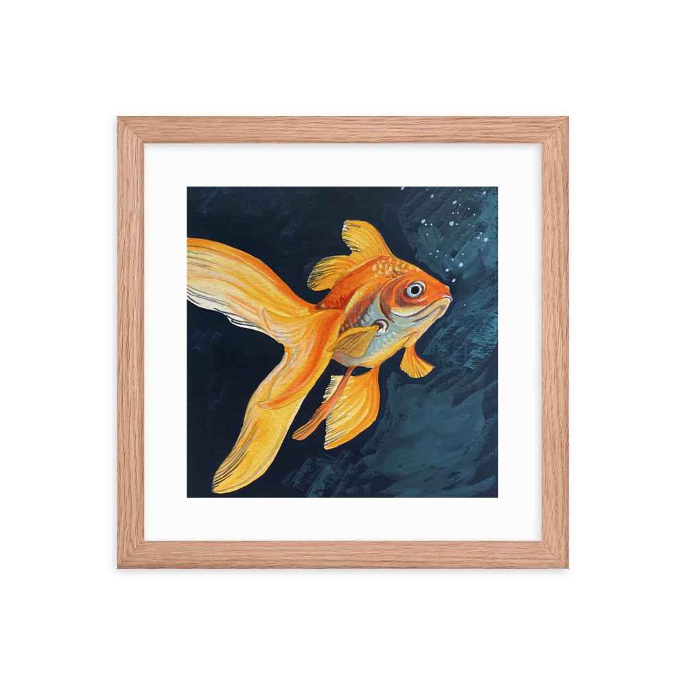 Goldfish Framed Print