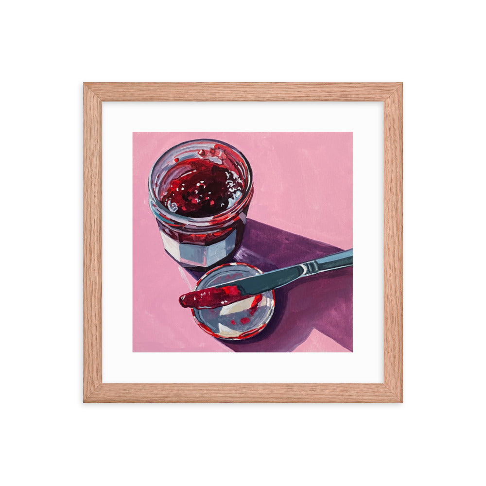 Jar of Jam Framed Print