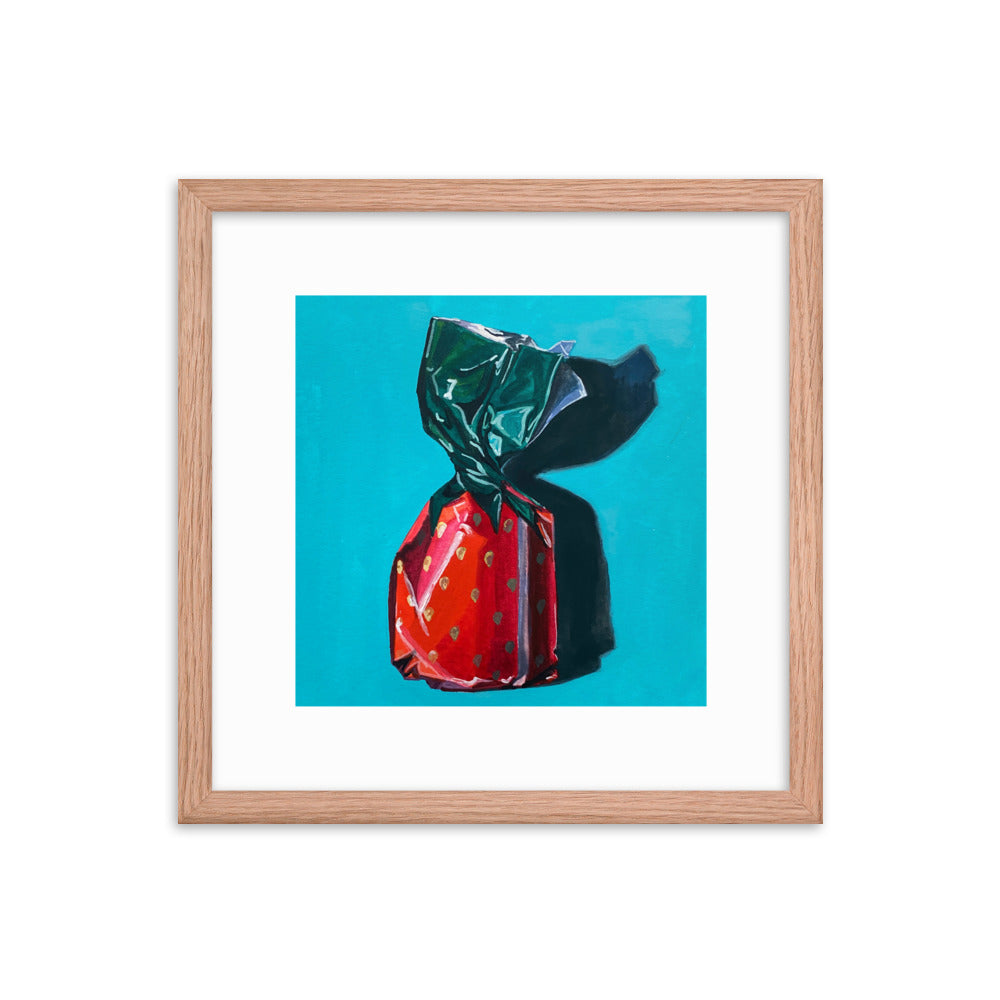 Strawberry Candy Framed Print