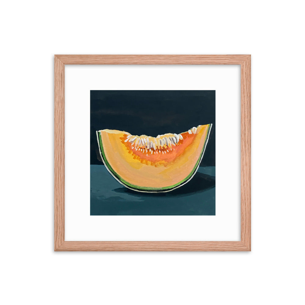 Cantaloupe Framed Print